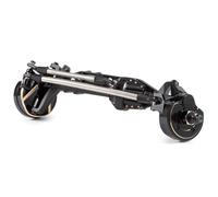 For SCX10 III RC For Rock Crawler For LCG For Chassis Cheater Rigs Complete Assembled AR45 Portal Axle With Brass Weights Option-C RC Front Rear Axles Set