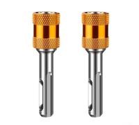 for SDS Plus To Hex Adapter, 1-Piece Rotary Hammer Converter, 6.35mm Quick Release Chuck Extension Rod With Two-Groove Lock For Screwdriver Bits(B)