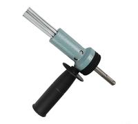 for SDS Shank Electric Hammer Needle Scaler Adapter with 18 Hardened Steel Needles for Rust Removal, Concrete Cleaning, Masonry Drilling, and Tile