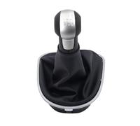for Seat Altea 2004-12 Leon II 2005-12 Toledo III Gear Shift Knob Lever Shifter 5 6 Speed ABS with Leather Gaiter Complete Sets