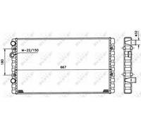 FOR SEAT AROSA 6H 1.0 1.4 1.7D 97 to 04 Radiator