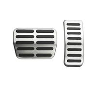 For Seat Arosa Ibiza 6k 6L 6J Cordoba 1995-2008 Stainless Steel Pedal Cover Car Non Slip Pedal(AT)
