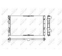 FOR SEAT CORDOBA 6K 1.6 96 to 02 AFT Radiator 6K0121253AS