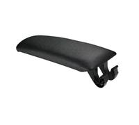 For Seat Exeo PU Car Armrest Latch Lid Cover Center Console Storage Box Pad Shell Cap Auto Interior Accessories(Black)
