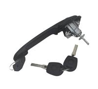 For SEAT For ALHAMBRA 1995-2010 PIN LENGTH FRONT LEFT RIGHT DOOR HANDLE WITH LOCK BARREL 6K0837205 6K0837206