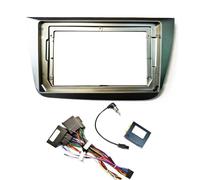 For Seat For Altea For Toledo 2004-2015 9 Inch Car Radio Stereo Dashboard Screens Fasica Frame Car Radio Frame(1)