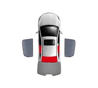For SEAT For Ateca 2016-2022 2023 2024 Magnetic Car Sunshade Shield Front Windshield Curtain Rear Side Car Side Window Sunshades(2PCS Rear)