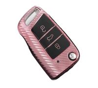 For SEAT For Ateca For Leon FR 2 For Ibiza TPU Carbon Fiber Car Key Case Cover