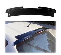 For SEAT For Ibiza 6J Mk4 2008-2017 5 Door Car Rear Roof Wing Spoiler Lip ABS Glossy Black Carbon Look Body Kit WEFOLCC(White)