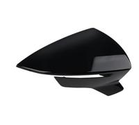 For Seat For Ibiza For Mk5 V 6F KJ1 2017-2023 For Leon For Lion For Mk3 2012-2020 Rear View Mirror Cover Cap Rearview Mirror Cap(Glossy Black Right)