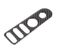 For Seat For Leon 2008-2012 Central Door Lock Button Frame Cover Sticker Car Interior Accessories Car Styling Interior(Black)