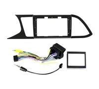 For Seat For Leon 3 5F 2012-2020 9 Inch Car Radio Fascia Frame Adapter Stereo With Canbus Cable Panel Dashboard 2 Din DVD