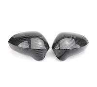 For Seat For Leon For Ibiza For Exeo Side Rearview Mirror Cover Accessories Rearview Mirror Cover(Carbon fiber)
