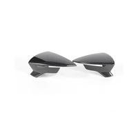 For Seat For Leon For Lion 5F III ST FR For Cupra For Ibiza 6F V KJ1 For Arona KJ7 Replacement Mirror Case Covers Wing Mirror Cover Cap(Carbon Fiber Pattern)