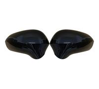 For Seat For Leon For MK2 For 1P For Ibiza For MK4 2008-2017 Mirror 2PCS Replacement Car Side Rearview Covers Cap Auto Rearview Mirror Housing(Gloss Black)