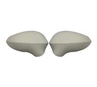 For Seat For Leon For MK2 For 1P For Ibiza For MK4 2008-2017 Mirror 2PCS Replacement Car Side Rearview Covers Cap Auto Rearview Mirror Housing(Gloss White)