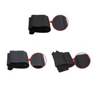 For Seat For Leon Mk2 2006 2007 2008 For Ibiza 6L 2007 Hand-Stitched Car Steering Wheel Cover Wheel Sleeve Protector(White thread)
