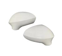 For Seat For Leon MK2 For Ibiza MK4 For Exeo 3R Car Rearview Side Mirror Cover Wing Cap Exterior Door Rear View Case Trim Door Wing Mirror Covers(White)