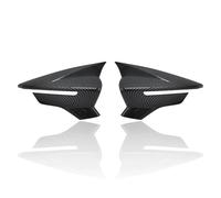 For SEAT For Leon MK3 5F ST FR For Cupra For Ibiza Mk5 For Arona KJ7 2017-2020 2pcs Car Side Door Rear View Mirror Cover Cap Add On (carbon fiber)(Carbon Fiber)