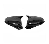 For Seat For Leon MK4 For Cupra 2020-2024 Car Rearview Mirror Cover(Glossy Black)