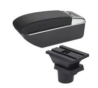For Seat For Mii Car Center Console Armrest Storage Box Accessories Car Armrest Box(D2 black line No USB)