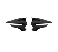 For Seat Leon MK3 .5 5F ST FR For Cupra 2013-2019 Rearview Mirror Case Cover Gloss Black/Carbon Fiber Wing Covers Caps Replacement Covers Car Mirrors(ABS Black)