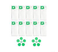 for sebo for k1 K3 Replacement Bags 10-Pack Auto-Seal Disposal | for Perfect fit for k1 K3 series, 10-pack value, non-woven fabric, 130x340mm size, replaces part 6629ER