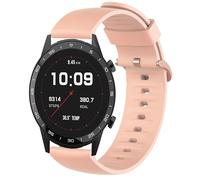 for Sekonda Watches Silicone Replacement Soft Band Wristbands Straps with Stainless Steel Buckle for Men & Women Compatible with SEKONDA Motion Pro/ACTIVE PRO,ACTIVE Plus 45mm,etc (Pink, 22mmSize)