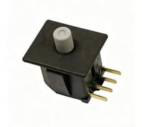 For Select Lawn Mower Safety Switch 483473 Engine Parts Replacement Compatible With Various Units Black Style Heavy Duty Build Fast Replace Safe Control Better Cutting Garden Machinery Spare Part Item