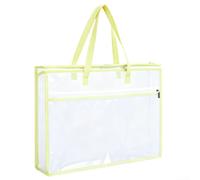 For Sew Project Bags For Quilting-A3 Sewing Craft Organizer Storage With Handle(Light green)
