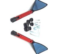 For SFV650 GLADIUS 2009-2015 Universal Motorcycle Mirror CNC Side Rearview(Red)