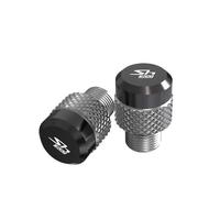 For SH300 300I Accessories Motorcycle M10*1.25 Aluminum Screws Bolts Mirror Hole Plugs Cap Gear Balanced Plug Silver Tone(5)
