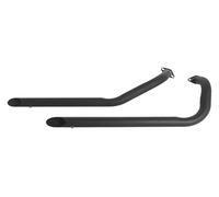 For Shadow ACE 750 VT750C VT750C VT750CD For Deluxe Motorcycle Duals System Mufller Exhaust Pipe Diameter Slip Exhaust Pipe(Black)