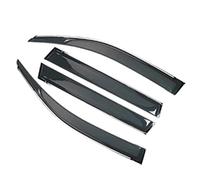 For Sharan 7N 2010~2024 Rain Eyebrow Shelter Vent Awning Deflector Window Visor Guards Cover(Transparent)