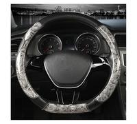 For Sharan For Passat For Caddy For Touran For Tiguan 2015-2021 2022 Teramont For Atlas For T-Roc T-cross 2017-2021 D Shape Car Steering Wheel Cover Steering Wheel Cover(C)