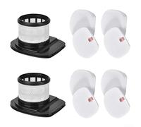 For Shark Cordless Vacuum Filter Replacement With 2 Filter Elements And 4 Cotton Pieces for IZ662H IZ682H WZ250 WZ140 IX140 IX142 Upright Vacuum Models