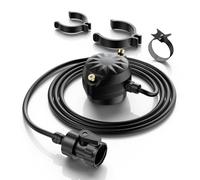 for Shark FlexBreeze Fan Instacool Hose Attachment Compatible with Flex Breeze Misting Fan FA20XMIST FA222 FA202 -Lower Temperature and Double Reinforcement Design (Double Clasp and Velcro)
