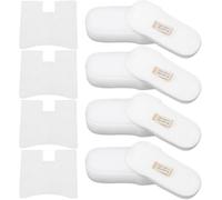 for Shark HZ602 Filter Replacement Ultralight Pet Pro Corded Stick Vacuum and HZ2002 Vertex DuoClean PowerFins fit HZ2000 HZ251 HZ250 HH200 HH202 4 Foam Felt 4 Motor Filters Kit (No cleaning brush)