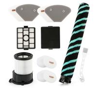 For Shark IP3251EUT accessories with 1 roller brush, 1 HEPA filter, 2 filter sponges, 2 HEPA filters for the base station, 2 filter sponges for the base station, cleaning brush