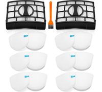 for Shark Replacement Filter ZU561 ZU560 Navigator Lift-Away Speed Self Cleaning Brushroll Lightweight Zero-M Upright Vacuum ZU572 ZU562 UV650 UV725 ZU560C ZD400 ZD402 with HEPA Part XFFK560 XHEPA560
