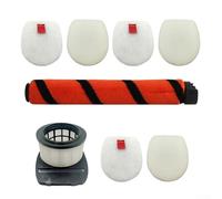 For Shark Vacuum Cleaner Replacement Kit,Floor Roller Brush, Filter Foam Set For IC300 IZ251UK IZ102 Models, Enhanced Cleaning Performance