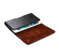 for Sharp AQUOS sense (2018) Genuine Leather Case Belt Clip Horizontal