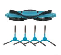 For Shellbot For SL60 Vacuum Replacement Parts Kit, Roller Brush Assembly, Side Brushes And Mop Cloths Set, High-Efficiency Cleaning Accessories For Home(C)