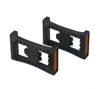For Shimano-SPD Flat Pedal Adapter Pair for Mountain Bike Clipless Pedals PD-M520 PD-M540 PD-M780 M8000 M9000 Nylon Body Lightweight 69g Fits All MTB Cycling Pedal Conversion