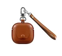 for SHOKZ OpenFit 2 Case Cover,NOUKAJU Earphone Protective Cover with Lanyard Drop-Proof,Scratch-Proof,Shock-Proof,Case for SHOKZ OpenFit 2(Brown)