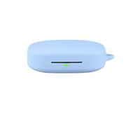 For SHOKZ OpenFit Pro T010, Silicone Case Non Slip Shockproof Dustproof Protective Cover, Earphone OpenFit Pro T010 Soft Shell (Light Blue)