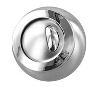 for siamp 32500007 Dual Flush Push Button for Optima 50 - Cable Operated Toilet Cistern Valve Replacement for Twyford Vitra, Adjustable Water Saving Mechanism, Silver ABS