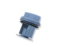 For Siemens FOR Bosch WM1095/1065 Drainage Pump Drain Outlet Seal Plug Filter Drum Washing Machine Cover Parts(Blau)