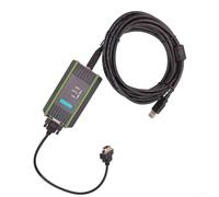 for siemens for plc Programming Cable 5m RS485 Opto-Isolated | 5 meter length, industrial PC+ABS alloy, flame-retardant material, USB to 9-pin for male, for durable construction
