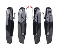 For Sierra For Yukon For Escalade For Silverado For Tahoe 5960521 25960526 Pickup Outside Exterior Door Handle(1 Set Black (4pcs))